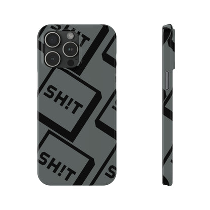 Sh!tbox box logo Slim Phone Cases (Iphone 12-15)